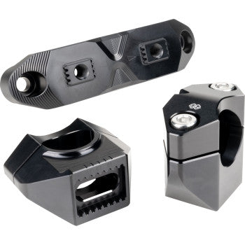 GILLES TOOLING Risers - 2DGT - Black Streetfighter V2 /V4 2DGT-14