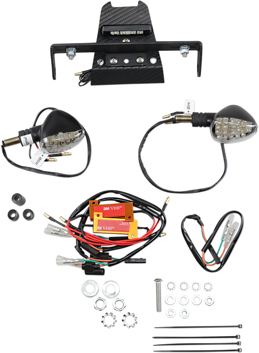 TARGA Tail Kit with LED Signals - CBR650F '14-'16 22-170LED-L