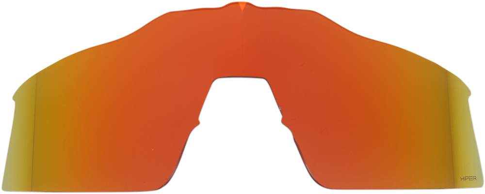 100% Speedcraft SL Lens - Red Mirror 62002-412-01