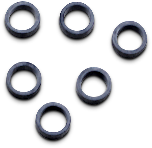 DRAG SPECIALTIES Replacement Oil Line Seals - 6-Pack 0711-0063