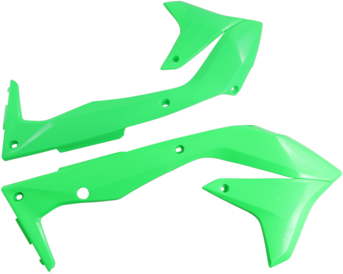 UFO Radiator Shroud - Fluorescent Green KA04736-AFLU