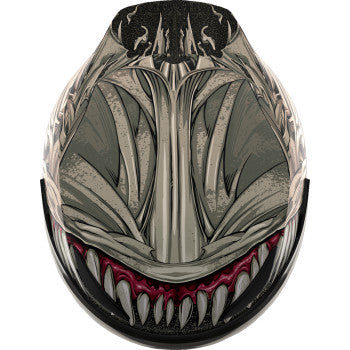 ICON Domain™ Helmet - Grand Maw - Gray - Large 0101-17297