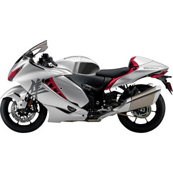 STOMPGRIP Traction Pad Tank Grips - Icon - Black - Hayabusa 55-14-0179B