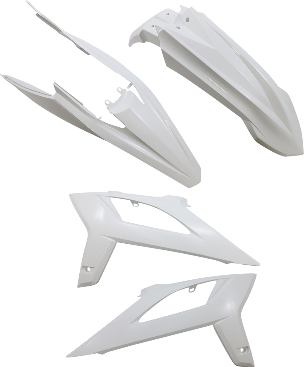 ACERBIS Standard Replacement Body Kit - White 2936270002