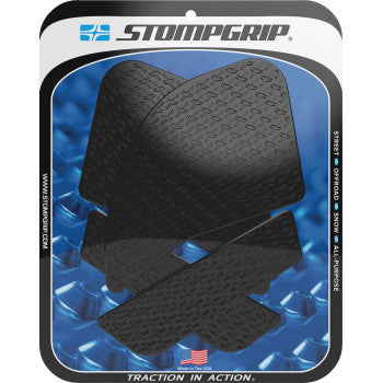 STOMPGRIP Traction Pad Tank Grips - Icon - Black - Ninja 1000 SX 55-14-0178B