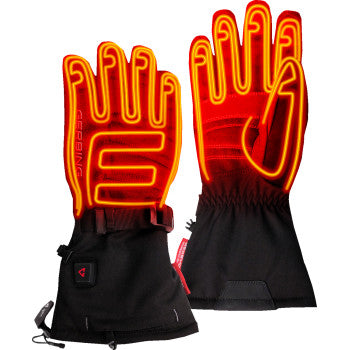 GERBING HEATED CLOTHING Women's 7 V S7 Battery Heated Gloves - Black - XL GERGVS7WBXL