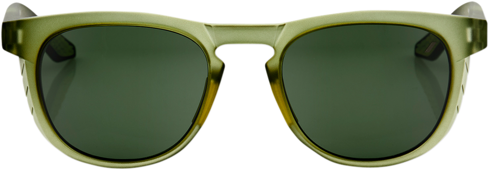 100% Slent Sunglasses - Olive - Gray Green 61035-296-74