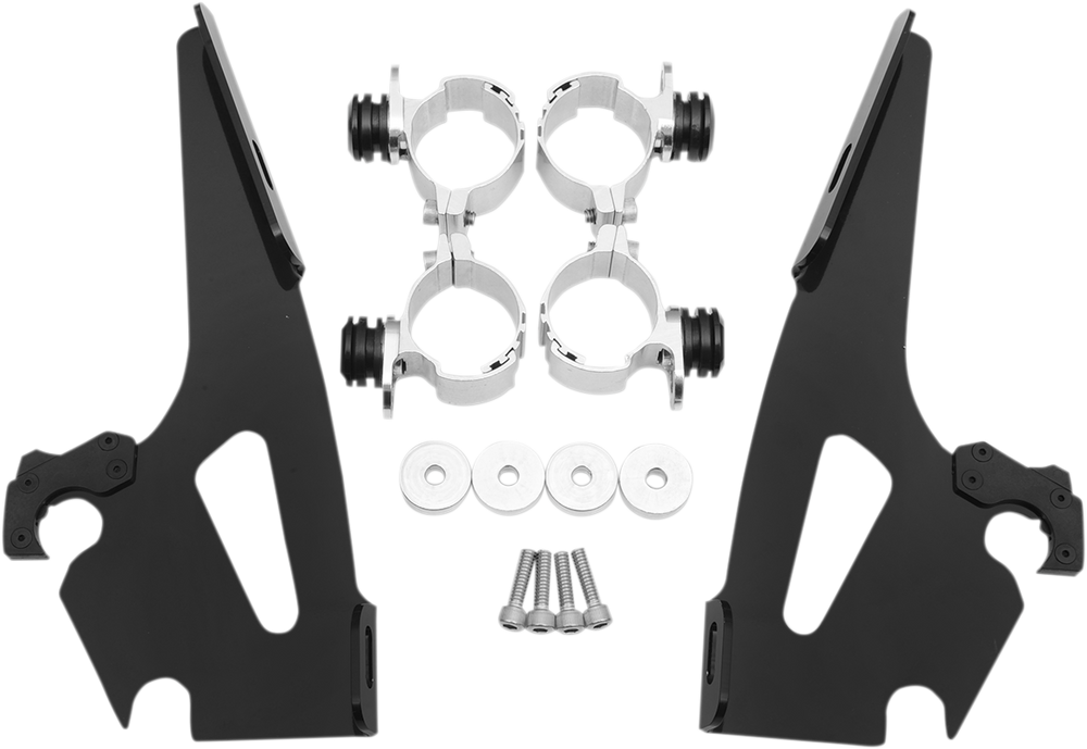 MEMPHIS SHADES Fats/Slim Trigger Lock Mounting Kit -Wide - Black MEB8964