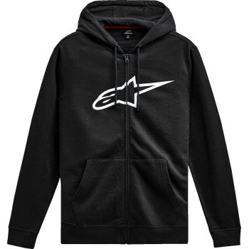 ALPINESTARS Ageless V3 Zip Hoodie - Black/White - 2XL 1244-51490-1020-2X
