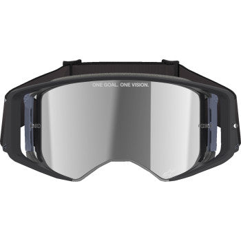 ALPINESTARS GOGGLES Supertech Goggle - Corp - Black/Gray - ABS Vision - Silver Mirror 5100325-1513