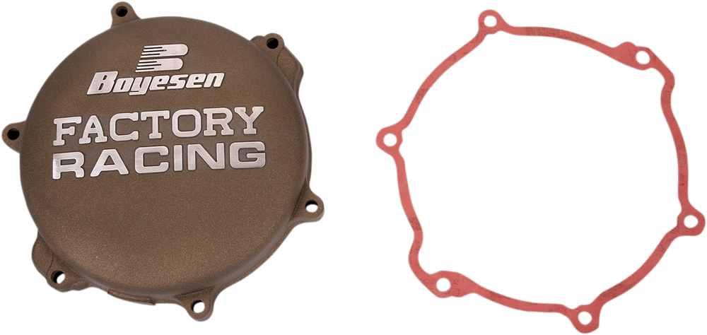 BOYESEN Clutch Cover - Gold - YZ125 CC-33M