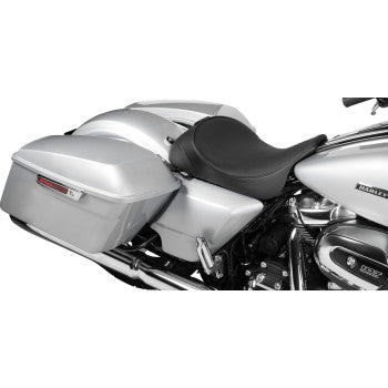 DRAG SPECIALTIES Solo Front Seat - Smooth - w/ Backrest Option - FL '08-'23 0801-1954