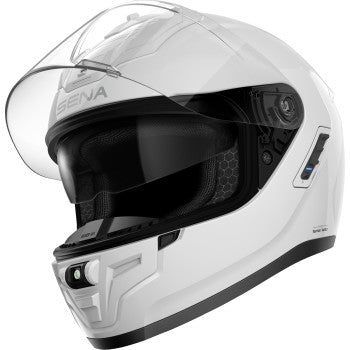SENA Phantom Helmet - Gloss White - Large PHANTOM-GW00L3