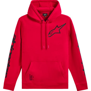 ALPINESTARS Triple Pullover Hoodie - Red - XL 1235-51405-30-XL