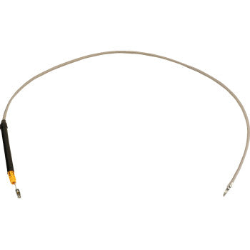 LA CHOPPERS Clutch Cable - 12" - 14" Ape Hanger Handlebars - Stainless Steel Glide 2023-2024 LA-8059C13