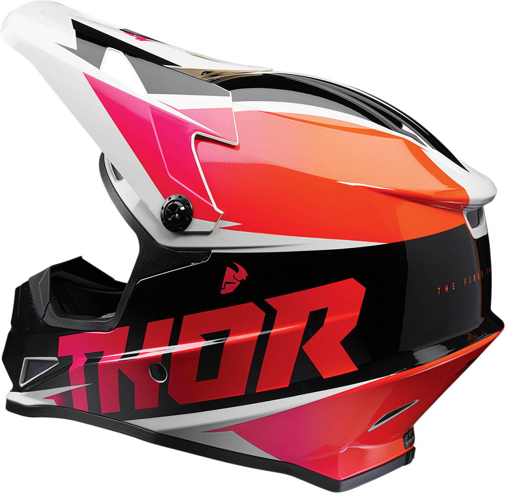 THOR Sector Helmet - Fader - Orange/Magenta - 2XL 0110-6770