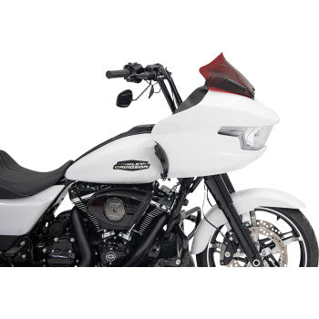 KLOCK WERKS Kolor Flare™ Windshield - 10" - Red - FLTR KWW-01-0715
