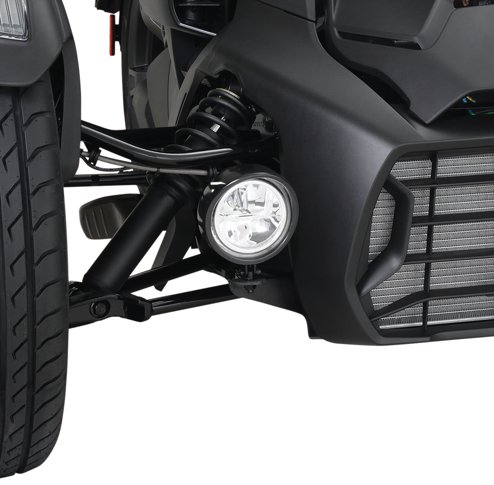 SHOW CHROME LED Driving Light Kit - Black - Ryker 41-402BK