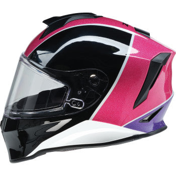 Z1R Youth Warrant 2.0 Snow Helmet - Fresh Pow - Pink/Purple - Small 0122-0135