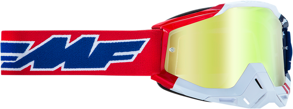 FMF PowerBomb Goggles - US of A - Gold F-50037-00006 2601-2982