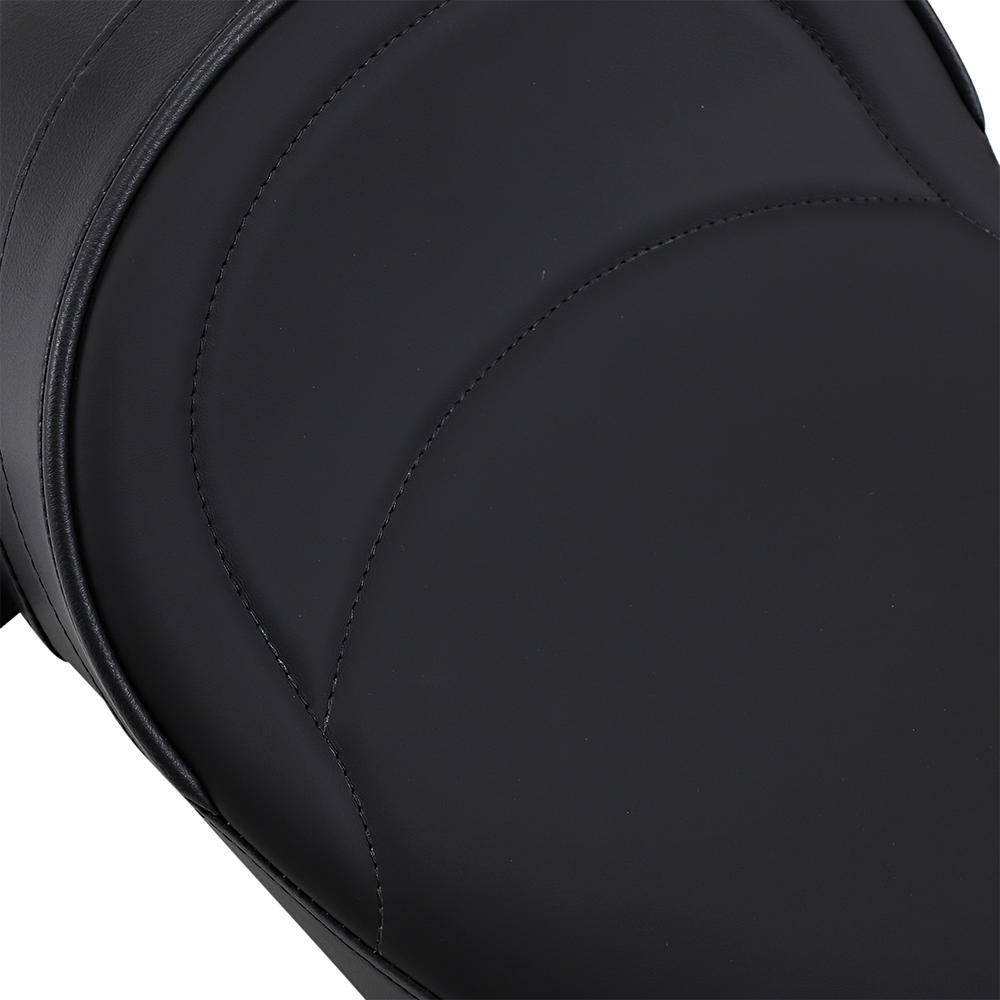 DRAG SPECIALTIES Solo Seat - Mild Stitched - Driver Backrest - FL '08-'22 0801-0886