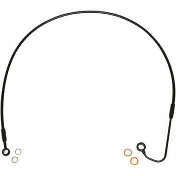 MAGNUM SHIELDING Brake Line - Upper - XR - Black SBB1408-30