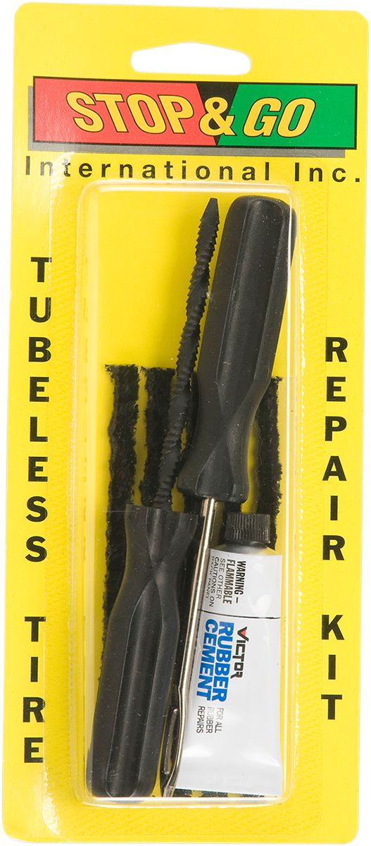 STOP & GO INTERNATIONAL Tire Repair Tubless Kit 76002