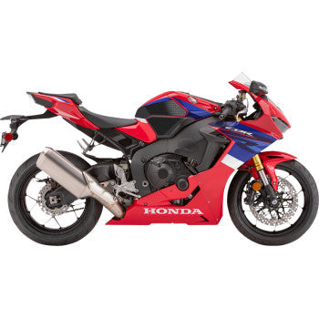 STOMPGRIP Traction Pad Tank Grips - Volcano - Black - CBR1000RR 55-10-0142B