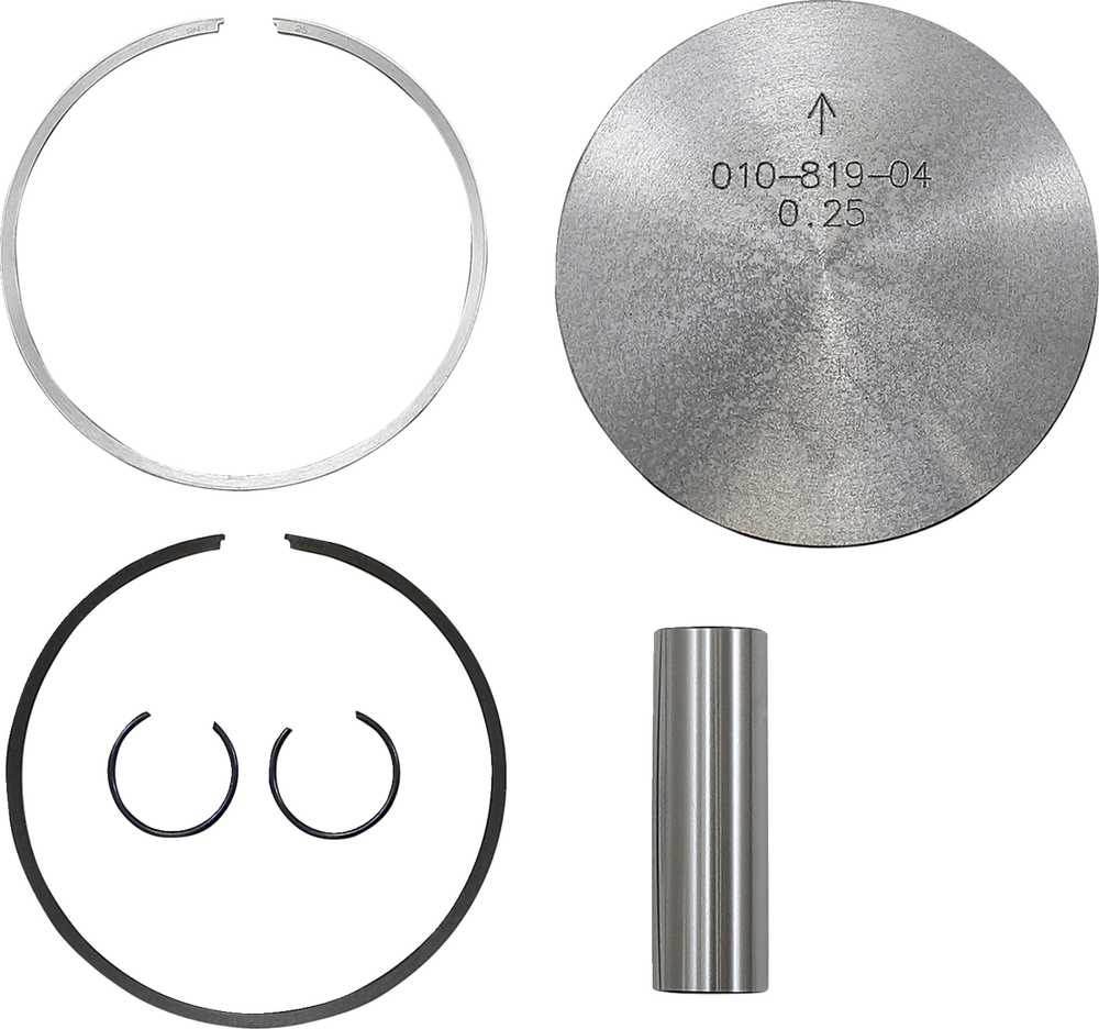 WSM Piston Kit - Sea-Doo 951 - +.25 mm 010-819-04K