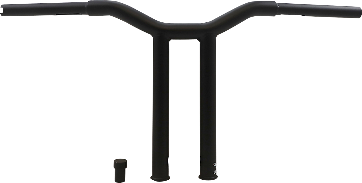 BURLY BRAND Handlebar - Dominator - Straight - 12" - Matte Black B12-6072SB