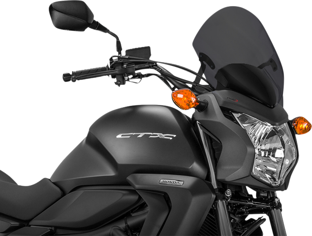PUIG HI-TECH PARTS New Generation Windscreen - Dark Smoke - CTX700N 7009F