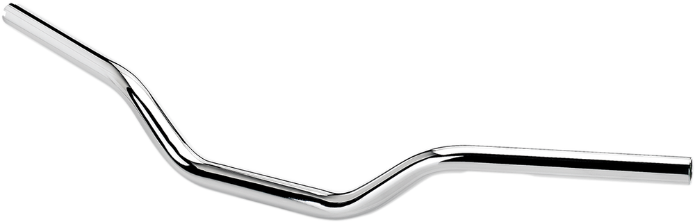BILTWELL Handlebar - Oversized - Tracker Mid - TBW - Chrome 6308-1055