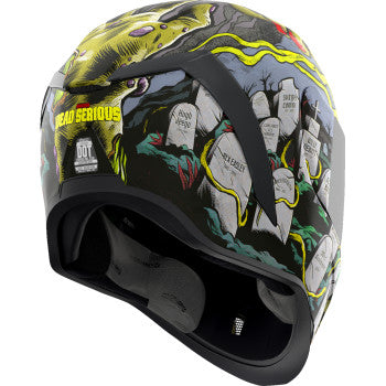 ICON Airform™ Helmet - Dead Serious - Black - Large 0101-17441