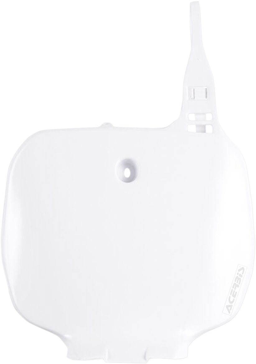 ACERBIS Front Number Plate - White 2042370002