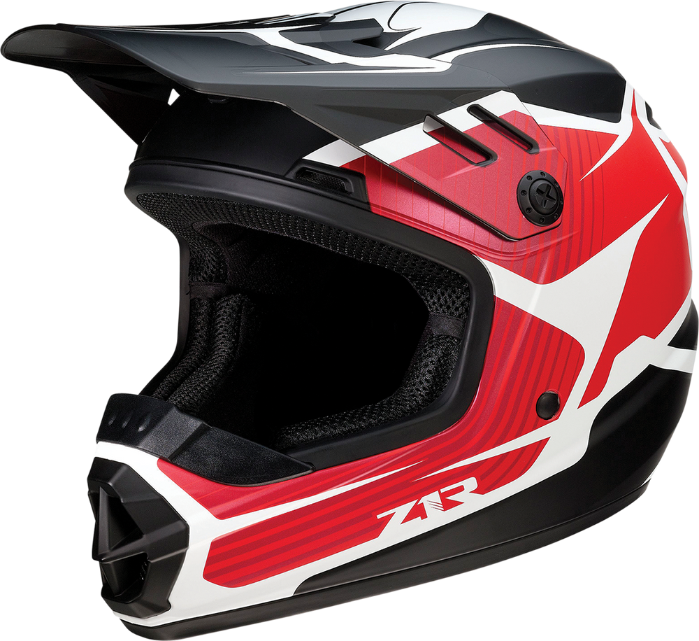 Z1R Youth Rise Helmet - Flame - Red - Medium 0111-1446