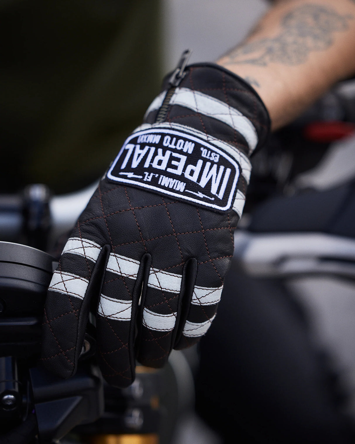 IN STOCK IMPERIAL MOTO Cafe Racer Glove 2.0 - BLACK - XL