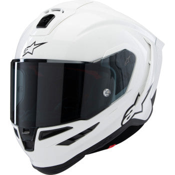 IN STOCK ALPINESTARS Supertech R10 Helmet - Solid - Gloss White - Small 8200124-2170-S