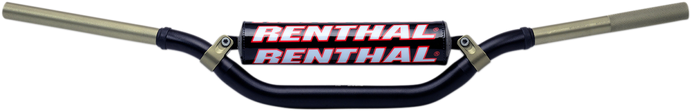 RENTHAL Handlebar - Twinwall® - 996 - Villopoto/Steward/'19+ CRF - Black 99601BK07185