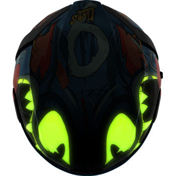 ICON Airform™ Helmet - 9 Lives - Blue - Large 0101-17386