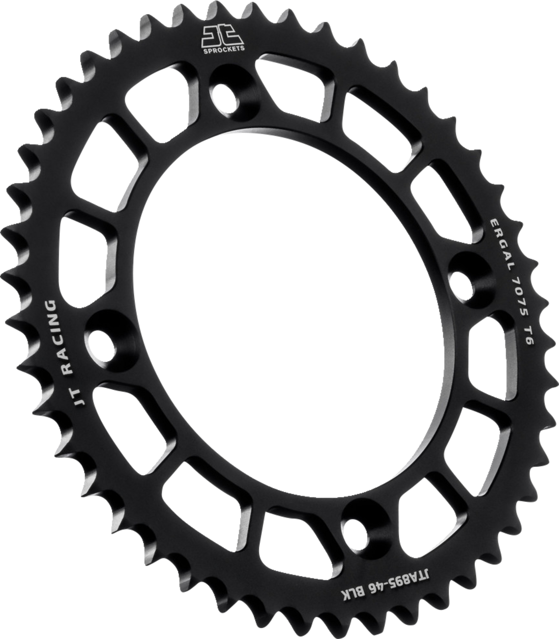 JT SPROCKETS Rear Sprocket - Black - 46 Tooth - KTM/Husqvarna JTA895.46BLK