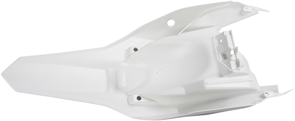 UFO MX Rear Fender - KTM White KT04072-047