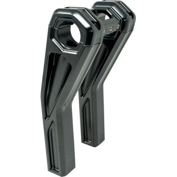 KODLIN USA Ascent Pro Risers - Pullback - 8" - Gloss Black KUS55142