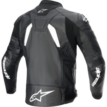 ALPINESTARS GP Plus R v4 Airflow Leather Jacket - Black/White - US 38 / EU 48 3100624-12-48