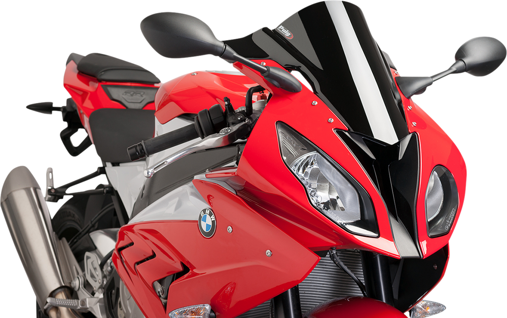 PUIG HI-TECH PARTS Race Windscreen - Black - S1000RR 7564N