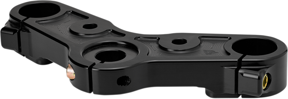 JOKER MACHINE Upper Triple Tree - Black Anodized - '10-'15 XL 1200X 10-333B