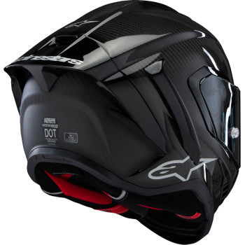 IN STOCK ALPINESTARS Supertech R10 Helmet - Solid - Carbon Black - Small 8200124-1902-S