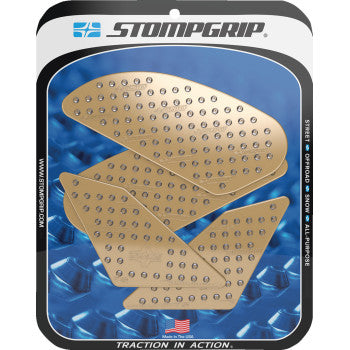 STOMPGRIP Traction Pad Tank Grips - Volcano - Clear - CB500F/CBR500R 55-10-0167C
