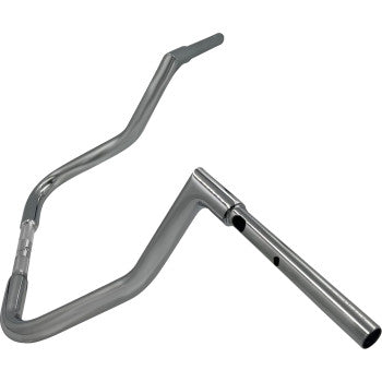 FAT BAGGERS INC. 1-1/4" EZ Install Flat Top Handlebar - Reduced Reach - 13" - Chrome 745013