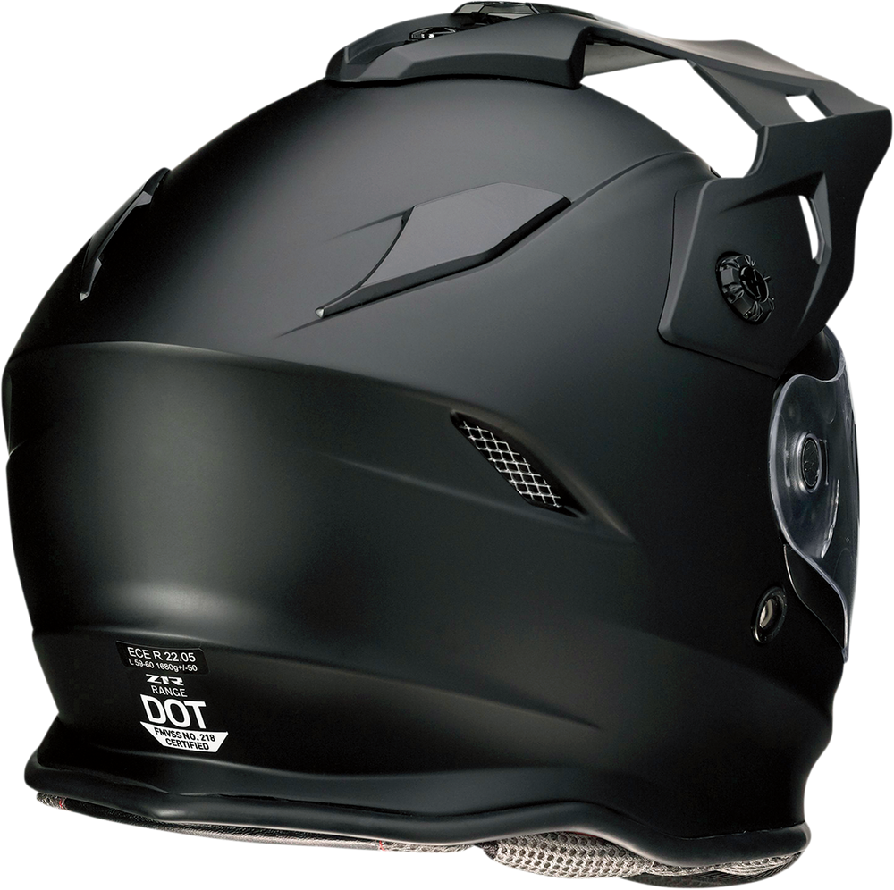 Z1R Range Dual Sport Helmet - Flat Black - XS 0101-10868