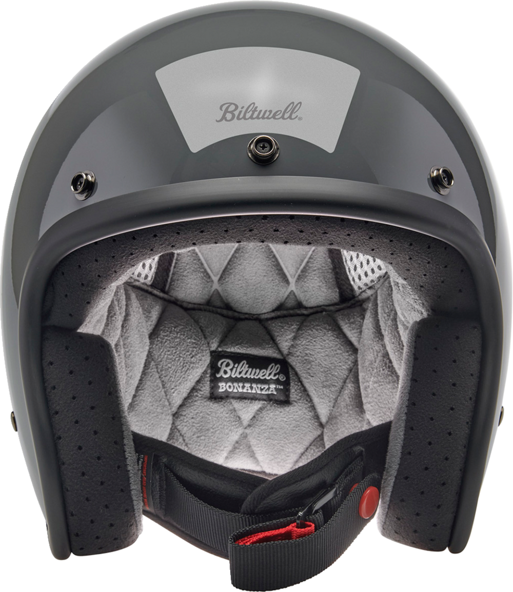 BILTWELL Bonanza Helmet - Gloss Storm Gray - XL 1001-165-205